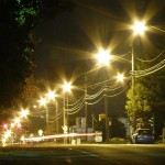 street-light glare